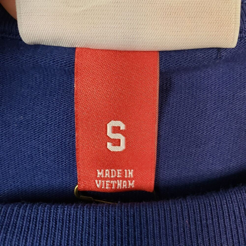 Mitchell Ness Chicago Cubs Wrigleyville Tee Mens S Blue MLB City Connect Y2K - Picture 8 of 12